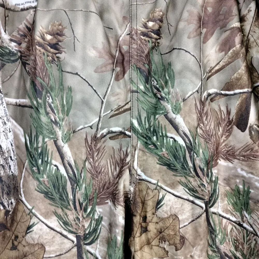 Mad Dog Camouflage Pants Mens 2XL Hunting Realtree Camo Mesh Lined Elastic Waist